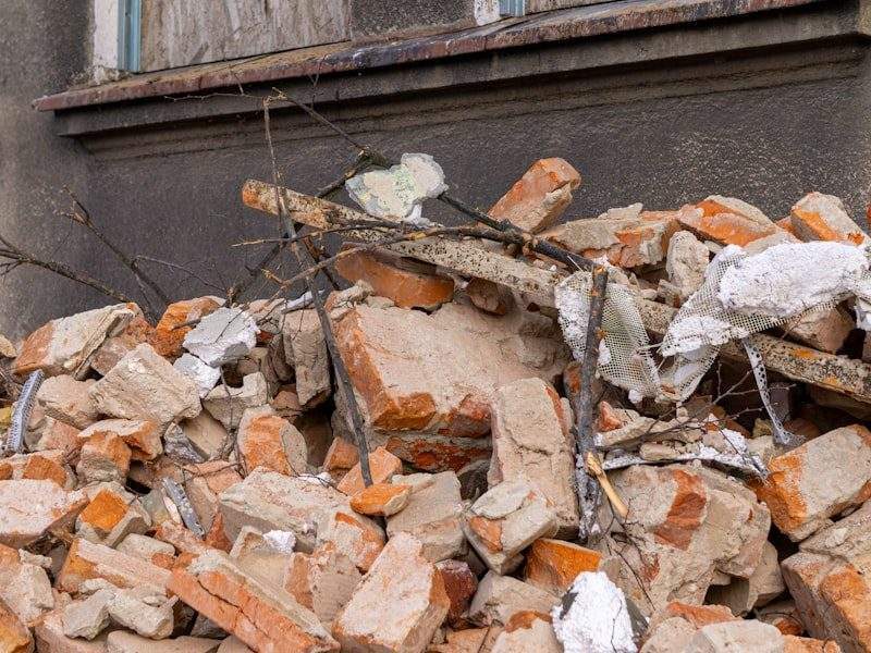 Construction debris removal in Poulsbo, WA